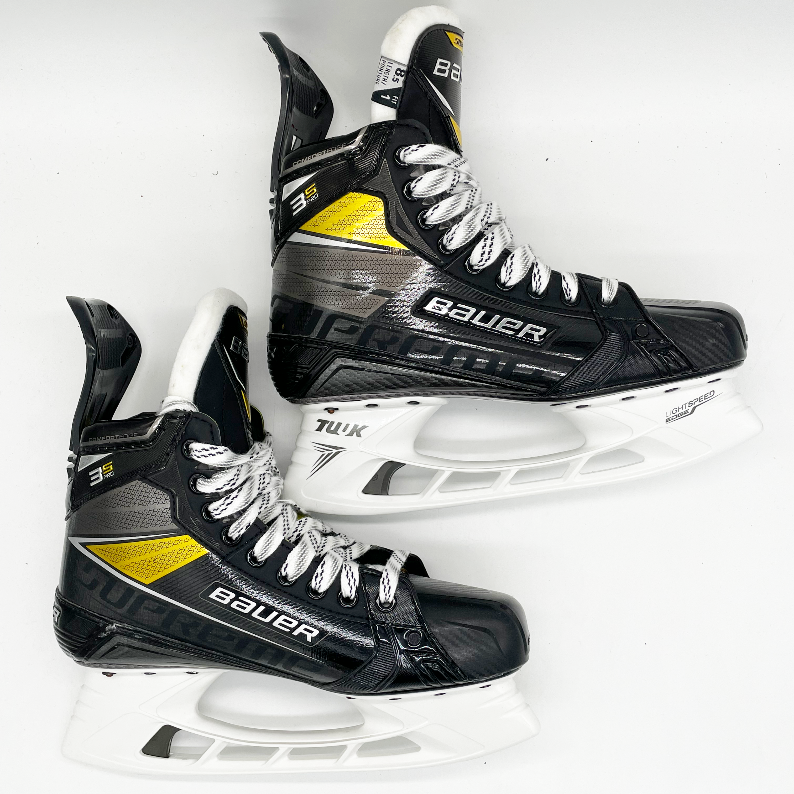 Bauer Supreme 3S Pro - Patins Pro Stock - Taille 8,5 Fit 1